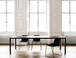 HAY - Table T12, 250 x 90 cm, Linoleum, Schwarz