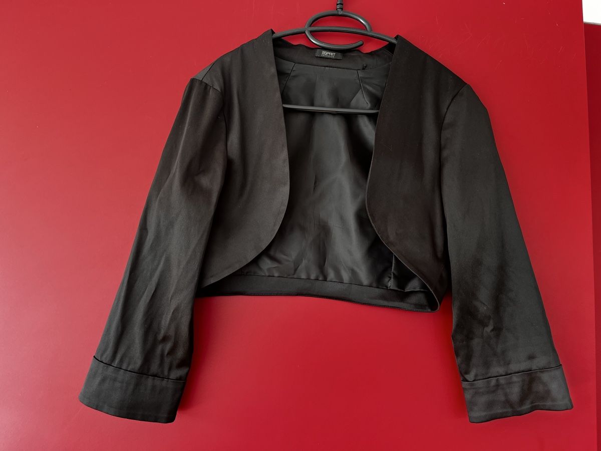 Esprit Bolero: Boléro noir Esprit Collection taille M – Usato da Romont FR venduto da cat_j6ww