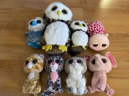 A vendre lot de 8 peluches mignonnes