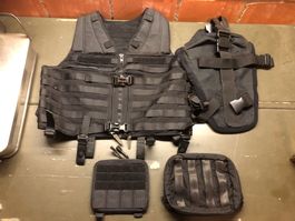Polizei Einsatzweste Molle System Kapo Police Armee Militär