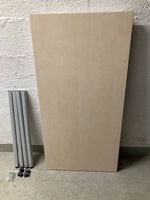 Schreibtisch von Office Depot 120x60x72cm Dekor Ahorn