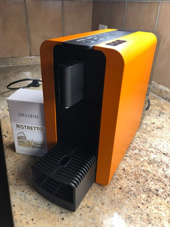 Kaffeemaschine Delizio in Orange | Kaufen auf Ricardo
