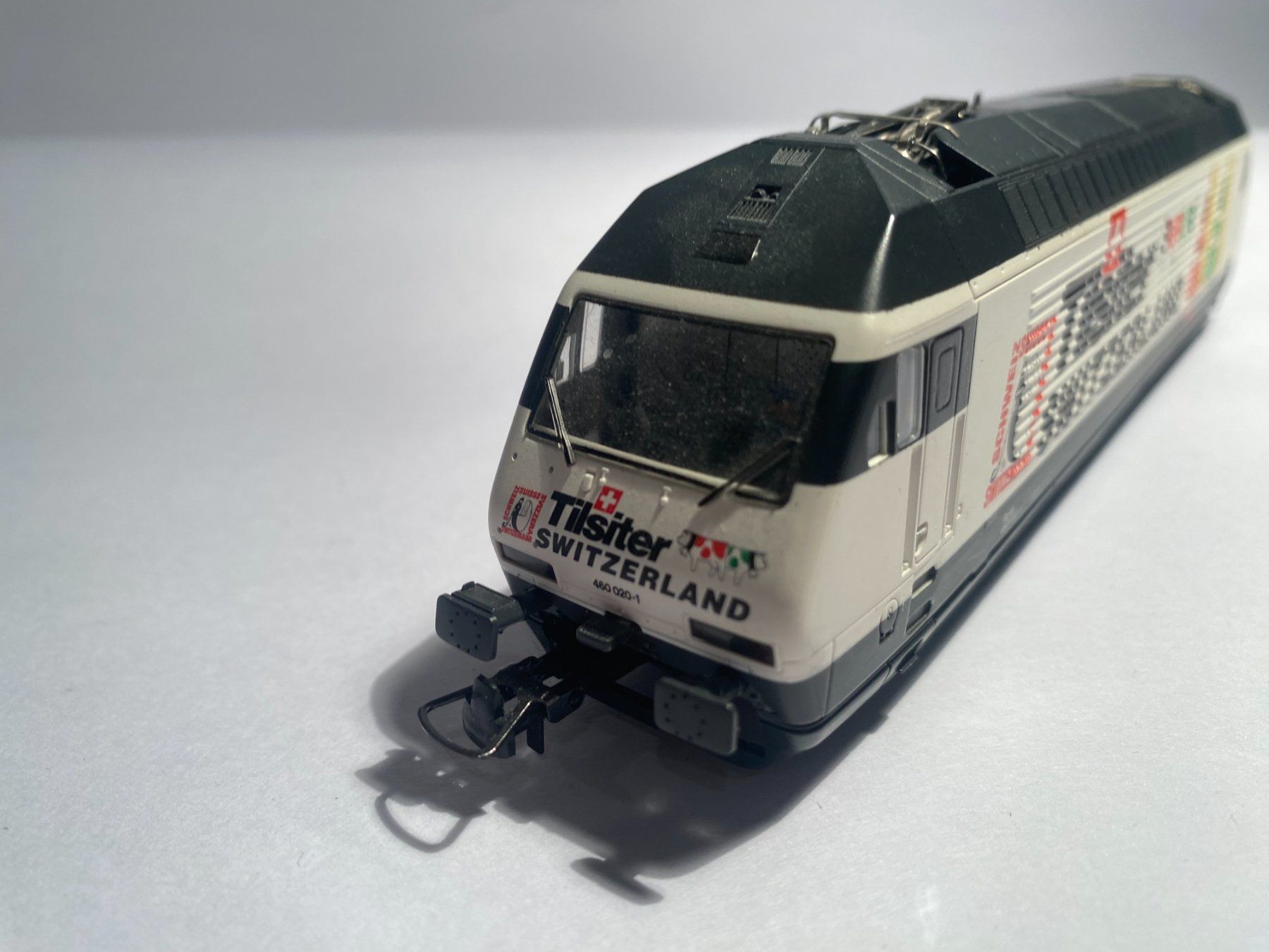 Roco Modellini di ferrovie: ROCO E-Lok SBB RE460 TILSITER weiss, DC Analog – Usato da Buchrain venduto da Modellbahn11 3