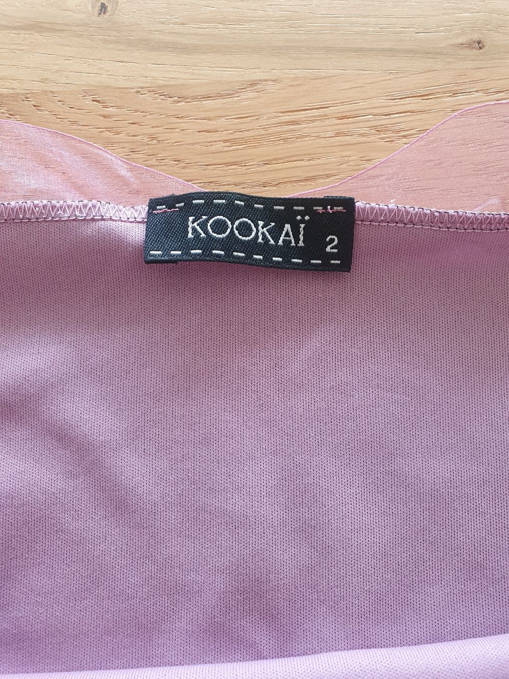 Kookai Top: Kookai Top, Gr. 2, schwarz/rosa – Usato da Moosseedorf venduto da Sonnenschein.. 3