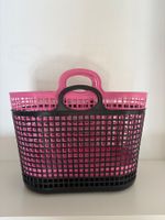 Einkaufskorb – schwarz oder pink