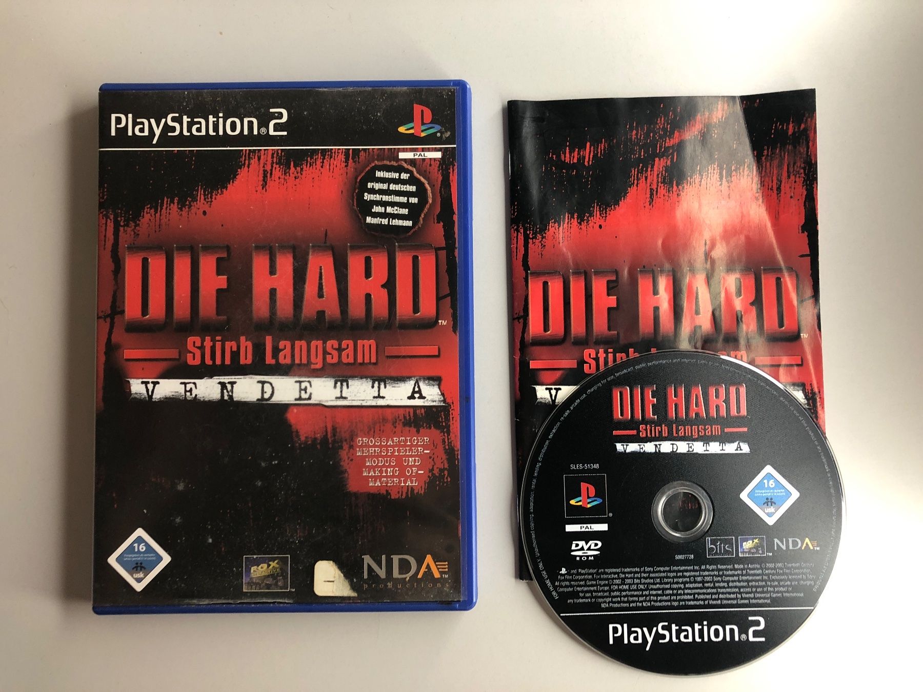Sony Jeux: DIE HARD Stirb Langsam Vendetta - PS2 – D'occasion à St.gallen par taduz