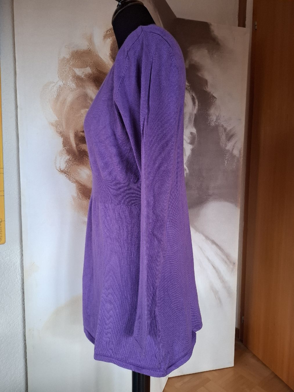 Maglioni & Felpe: Feinstrick Long pullover Gr L Flieder Lila Frühling 2118 – Usato da Vinelz venduto da sonnenmond77 3