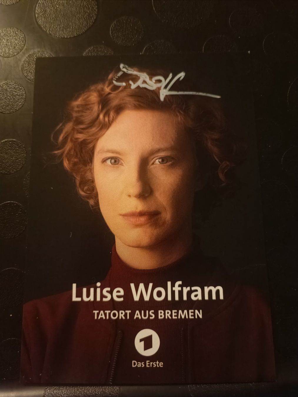 Autogramme: Luise Wolfram - auf Tatort Autogrammkarte – Gebraucht aus Menziken von Artographs