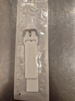 Bracelet de montre silicone blanc - neuf