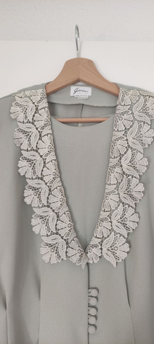 Completi & Tailleur: Elegantes Kleid mit Blazer - Grösse 48 – Usato da Wil SG venduto da Chilla88 9