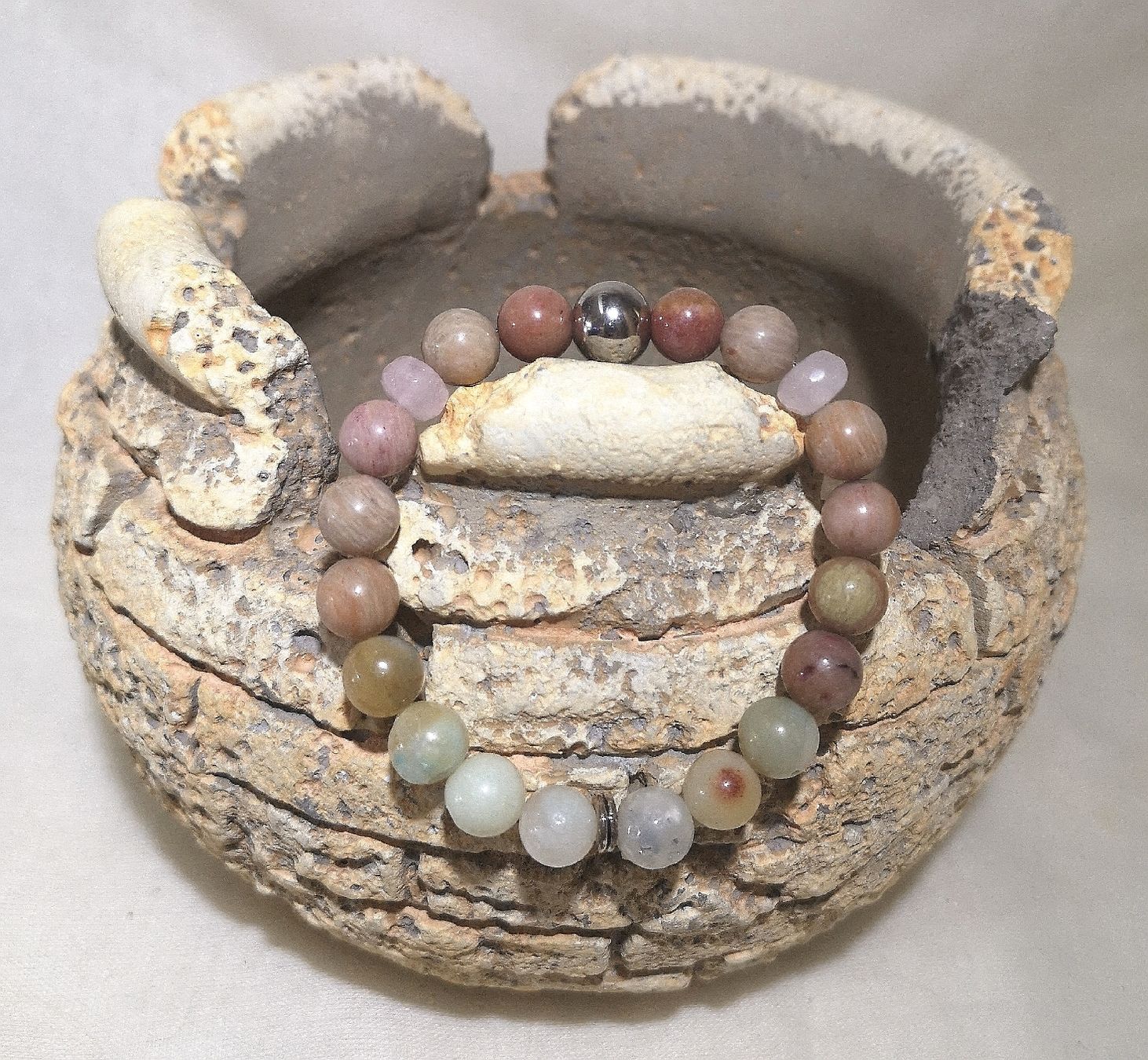 Bracciali & Braccialetti: Steinarmk. Mix - Spendenaktion – Nuovo (secondo la descrizione) da Unterkulm venduto da Nachtigall 3