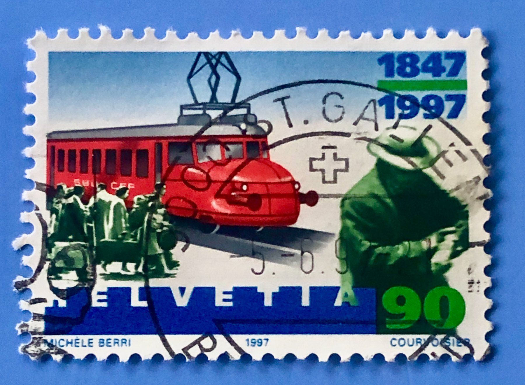 Tutti i francobolli: Nr.910 mit gestempelt St.Gallen   – Usato da Aarau venduto da Billa007