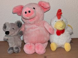 Plüschtierset "3 Freunde"