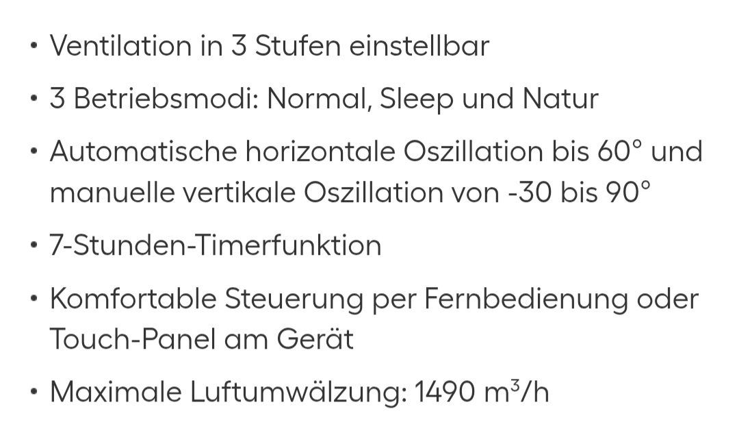 Ventilatoren: Sonnnenkoenig Ventilator, neuwertig, mit Timerfunktion – Gebraucht aus Richterswil von ADIACE010 2