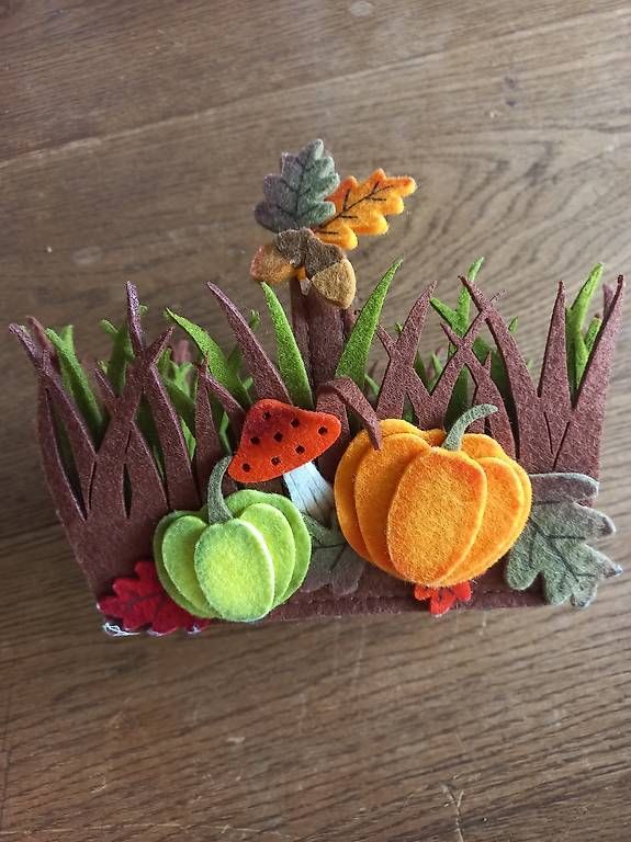 Tutte le decorazioni: Herbst-Filzkörchen – Usato da Bolligen venduto da ag02
