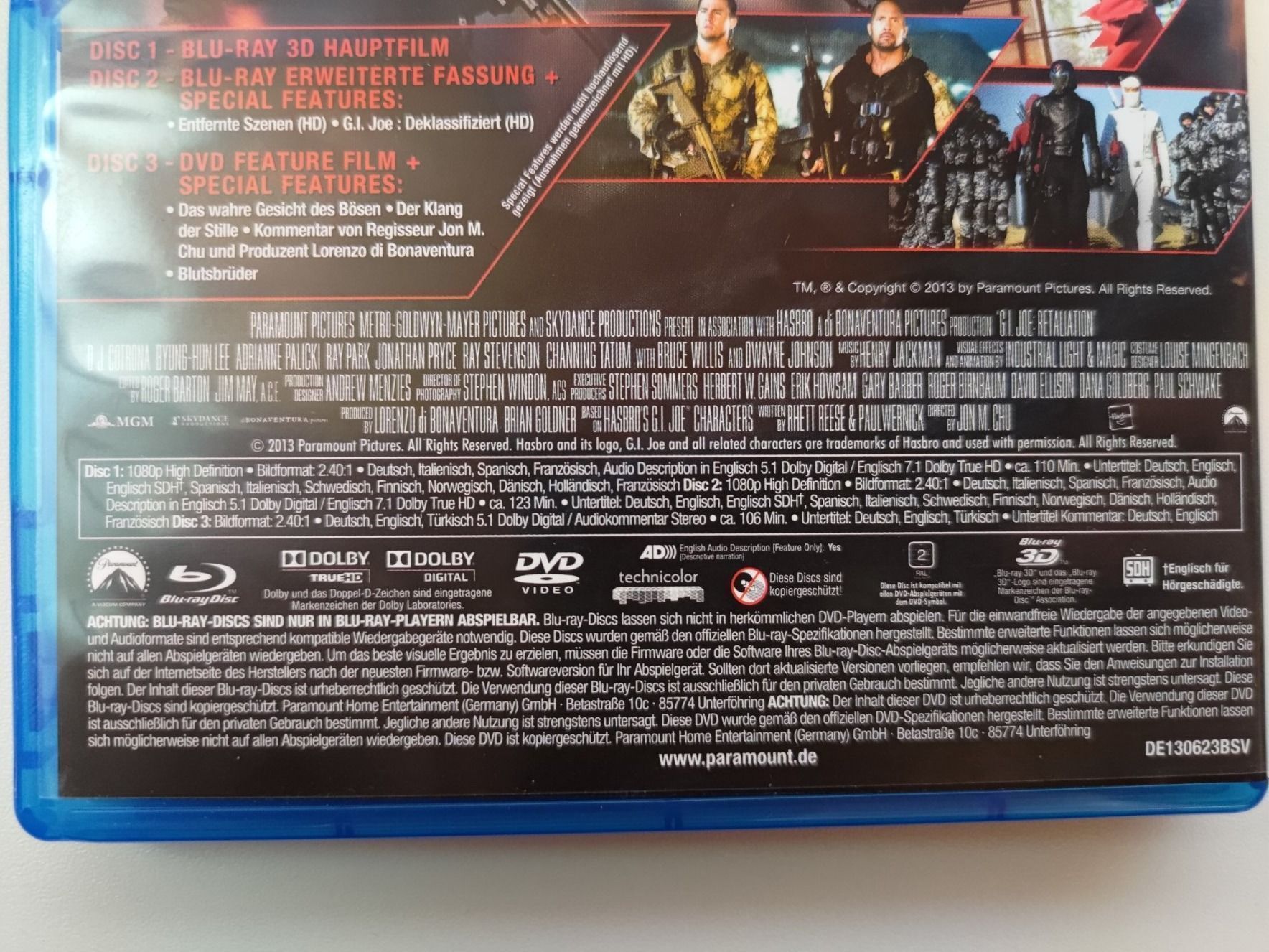Tutti i DVDs: G.I. Joe: Die Abrechnung – Usato da Liestal venduto da Kratzilla 4