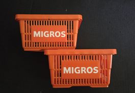 2x Migros Einkaufskörbchen 23x16cm