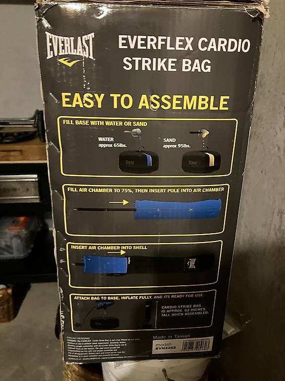Sacchi da boxe: Everlast Everflex cardio training bag – Usato da Genolier venduto da Mamati3 2