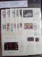 FR FDC 1981-83, 27Br., Blumen,Philatec,Rotes Kreuz,Boyon