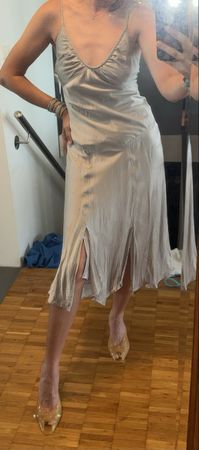 Mango Seidenkleid 