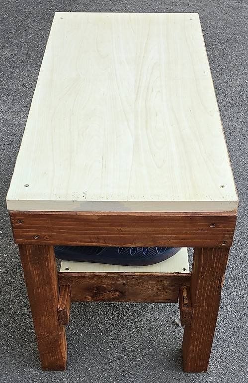 Panchine: Robuste Schuhbank aus Holz – Usato da Kreuzlingen venduto da magicmaster15 1