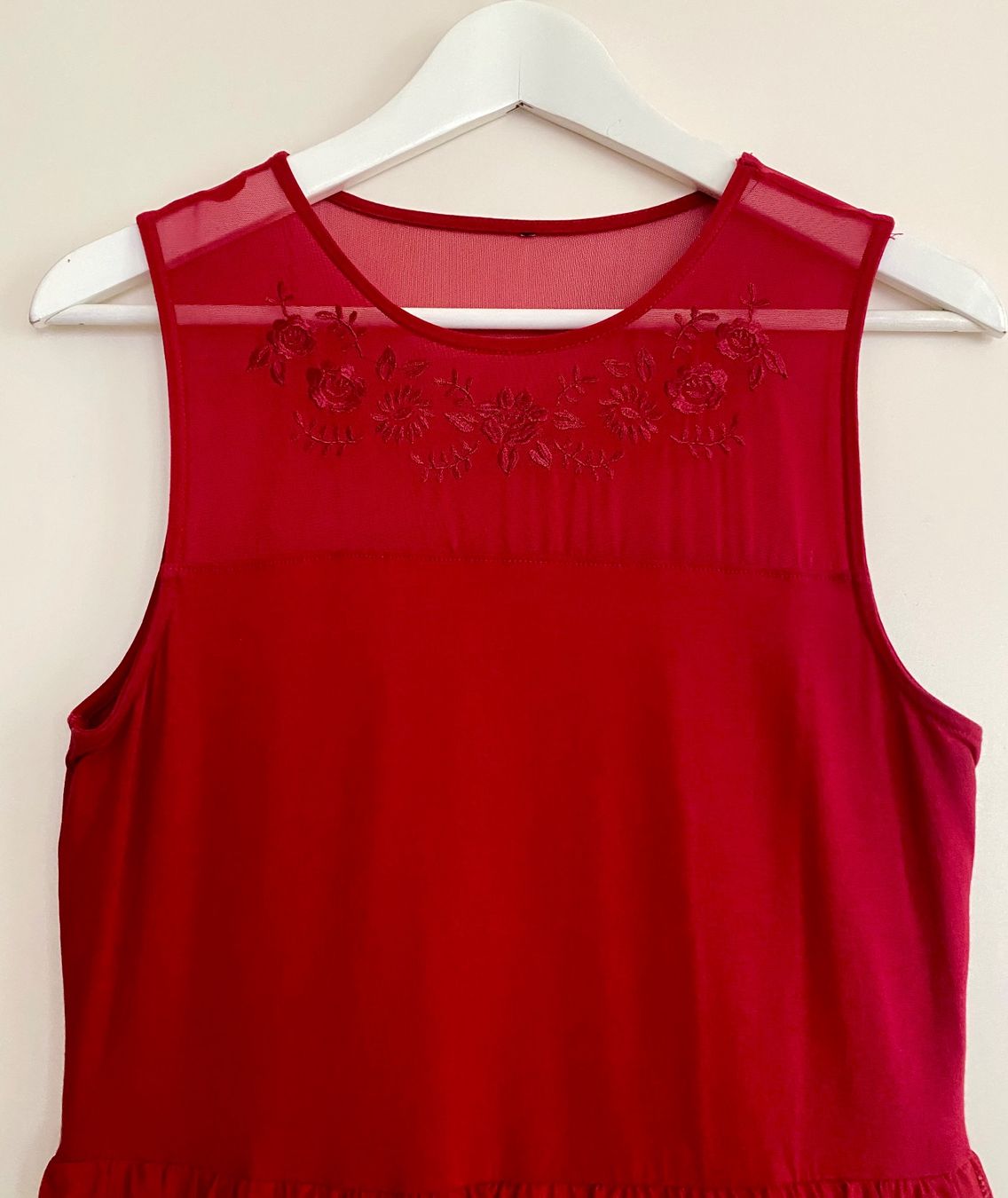 Vestiti: Kleid in Rot, One Size – Usato da Zürich venduto da Maria2021 2