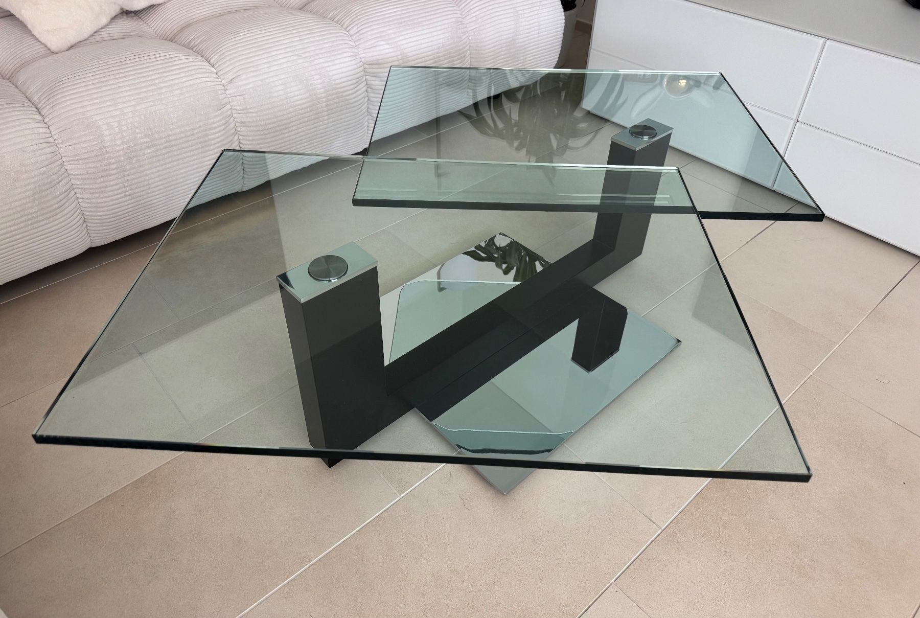 Tables: Glas-Couchtisch Salontisch – D'occasion à Zug par zla_t2vr 2