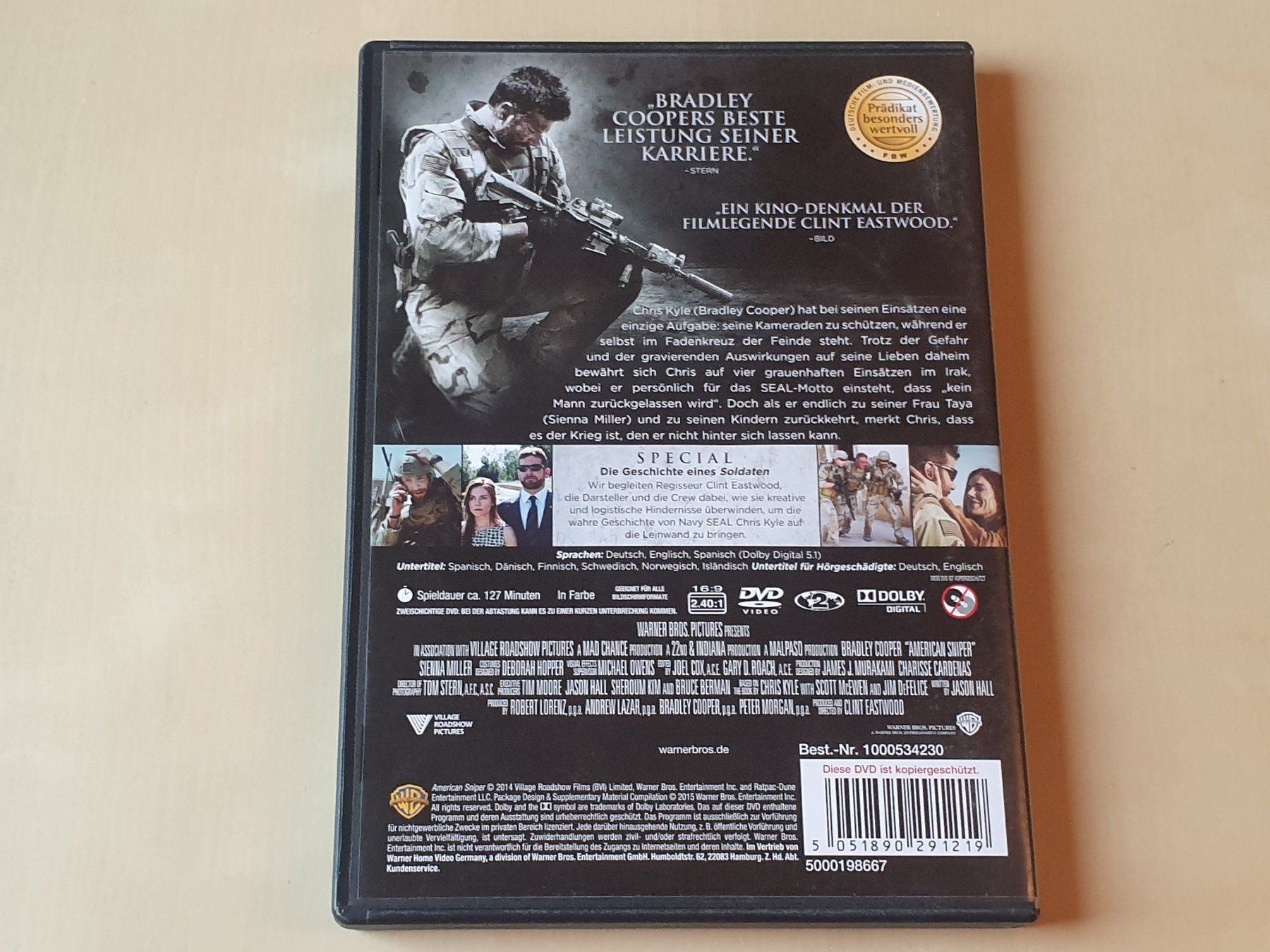 Tous les DVDs: American Sniper – D'occasion à Stansstad par collectorsshop 1