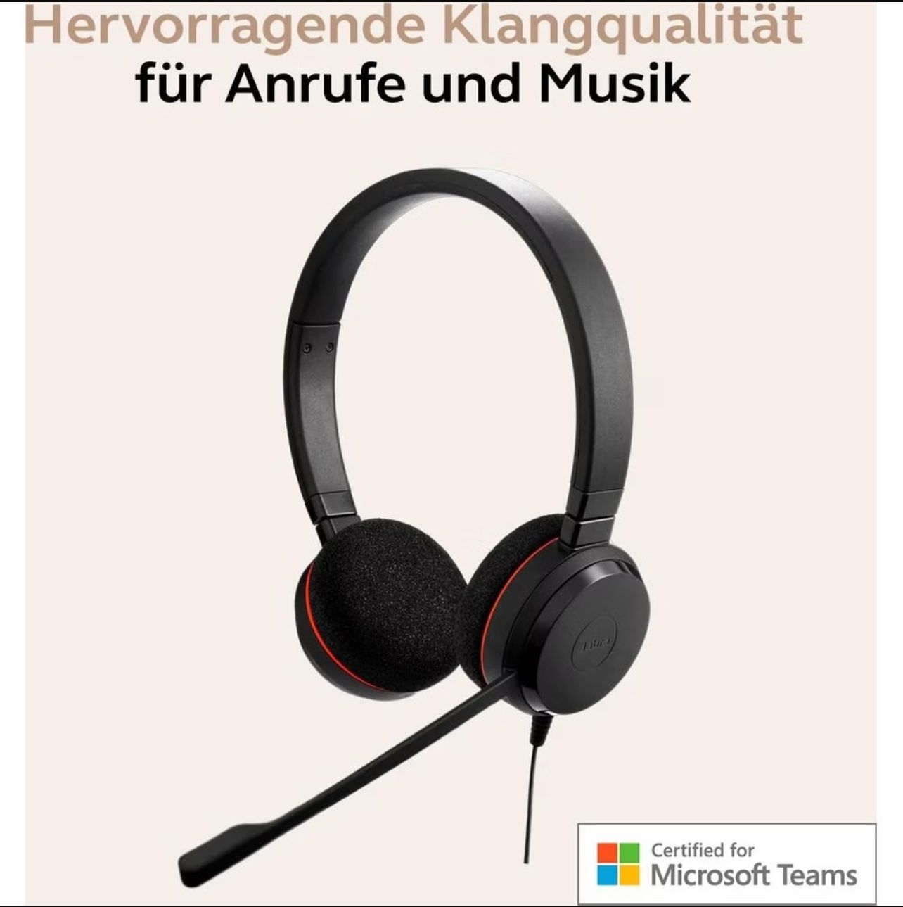 Jabra Cuffie: Jabra Evolve 20 MS Stereo - NEU ! – Nuovo e nell'imballaggio originale da Winterthur venduto da ChicMarkt 6