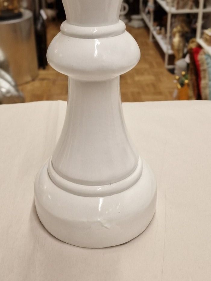 Statuette: Schach Deko-Figur Dame Weiss – Nuovo e nell'imballaggio originale da Schaffhausen venduto da AtelierPudesco 5