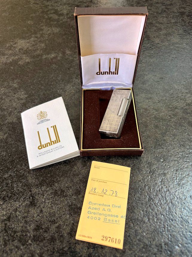 Feuerzeuge: Briquet DUNHILL – Gebraucht aus Châtillon JU von laoo