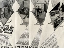 Louis Vuitton - 4 alte Werbungen / Anciennes publicités 1930