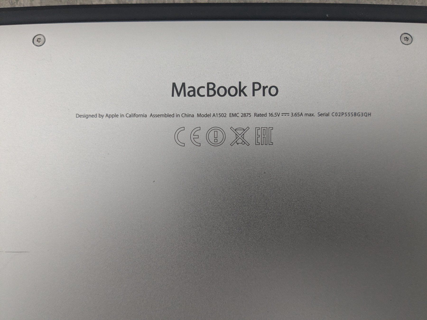 Apple Notebooks: Apple MacBook Pro 13 Zoll, defekt – Gebraucht aus Aesch von vespalinio 4