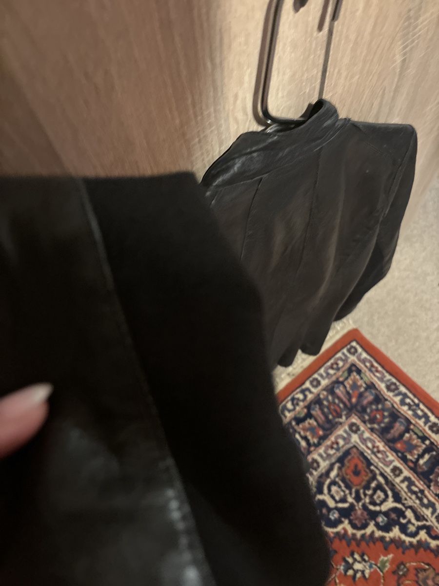 Vestes: Lederjacke schwarz Grösse S – D'occasion à Kaltbrunn par Modern 3