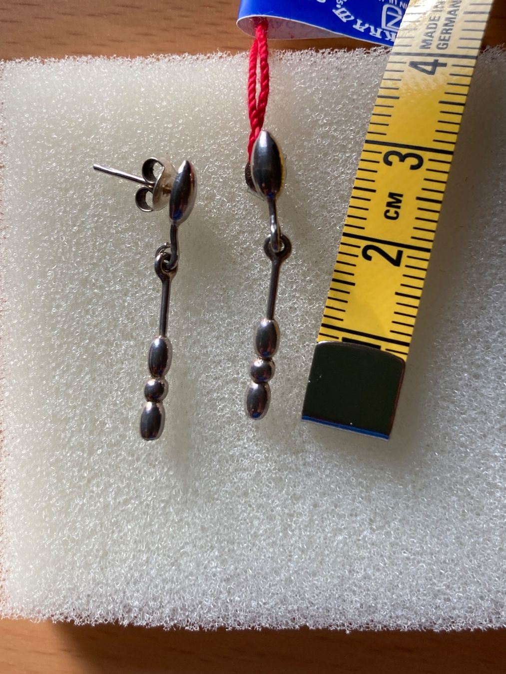 Boucles d'oreille: Ohrstecker Silber, hängend – Neuf (Voir description) à Stallikon par dotka07 1