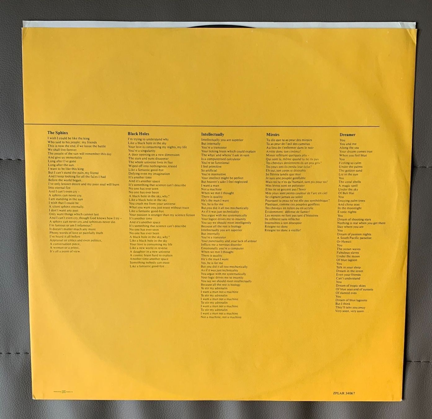 Dischi in vinile: AMANDA LEAR / NEVER TRUST A PRETTY FACE – Usato da Sarnen venduto da m-basic 3