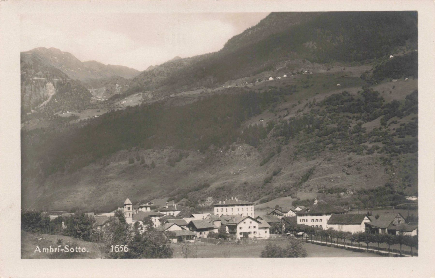 Cartoline postali: Ambri sotto leventina – Usato da Biasca venduto da Blenio71
