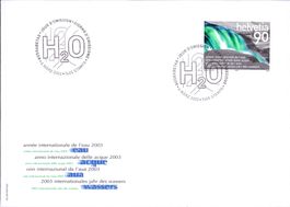 2003 FDC Int. Jahr des Wassers   KW 5.40