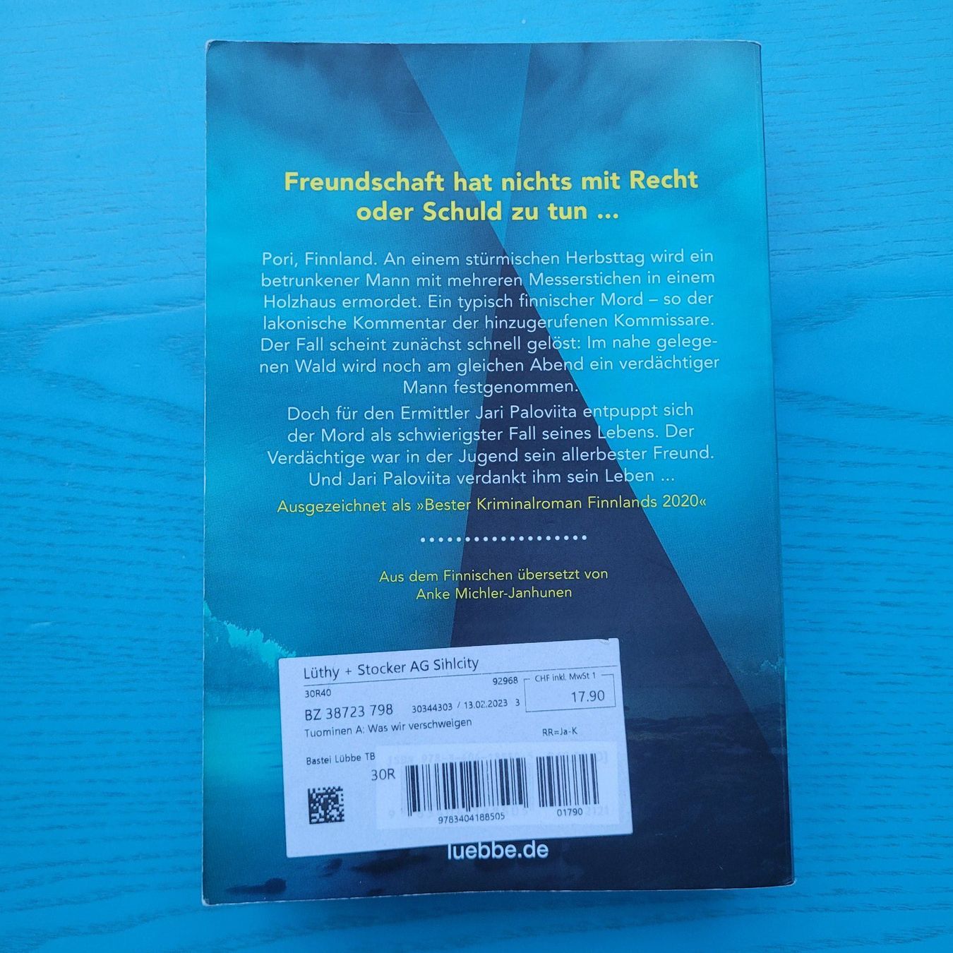 Bücher: Arttu Tuominen- Was wir verschweigen – Gebraucht aus SCHÜBELBACH von CoKaHa 1
