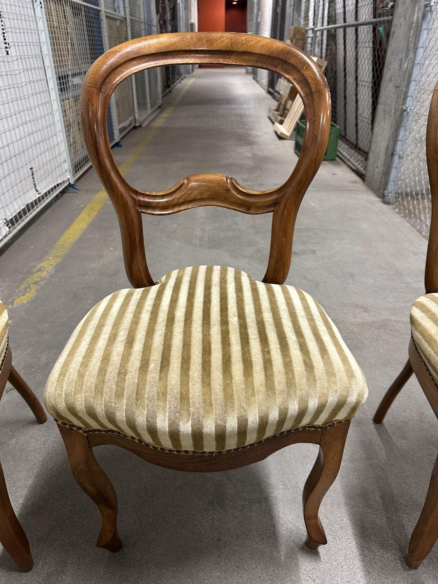 Chaises: 3x Stühle Louis Philippe Massiv Nussbaum  – D'occasion à Bolligen par Astrophysiker06 3