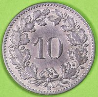 1922 / FR. 0.10 - MÜNZE / SEHR GUT ERHALTEN !