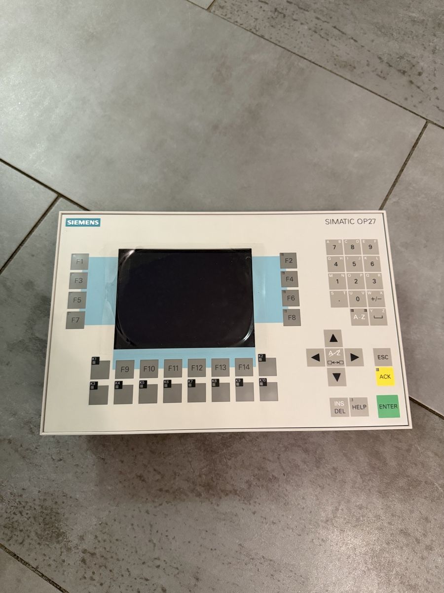 Siemens Steuerung: Siemens Operator Panel 27 – Neu (gemäss Beschreibung) aus Chavannes-prés-Renens von Noku_1