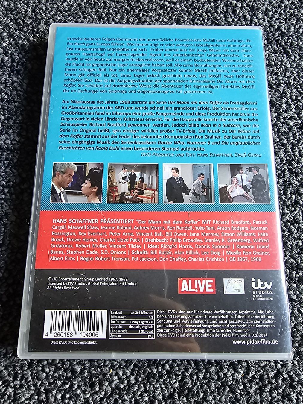 Tutti i DVDs: Der Mann mit dem Koffer (20888) – Usato da Ruswil venduto da jan_bxl5 1