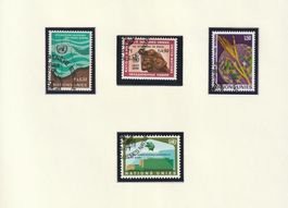 UNO - Marken in Schweizer Währung 1971