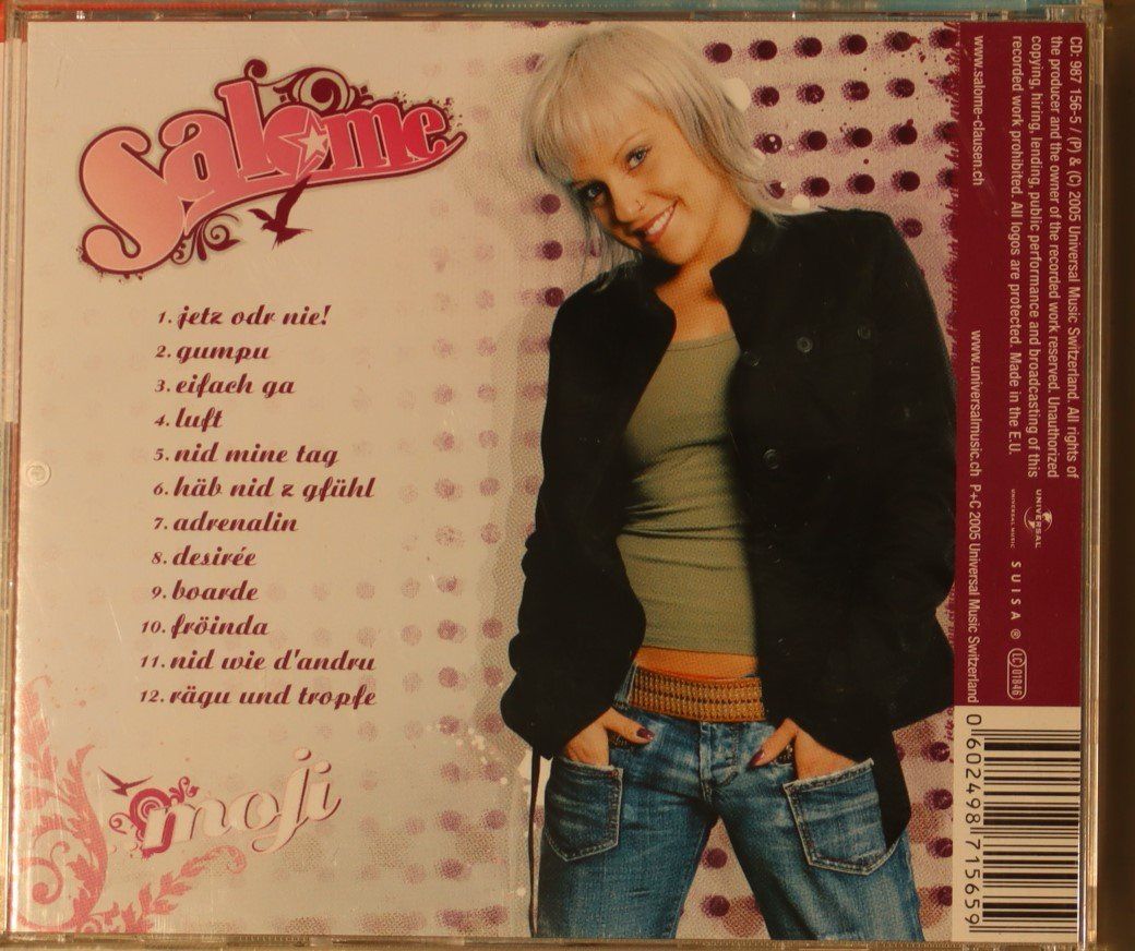 CD: Salome – Moji – Usato da Luzern venduto da CONTENTI 2