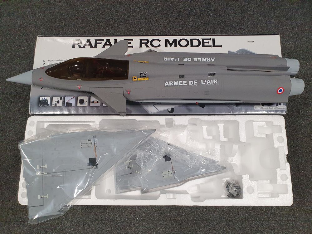 Dassault Rafale 660mm mit 2x EDF 64mm (Neu und originalverpackt) in ...