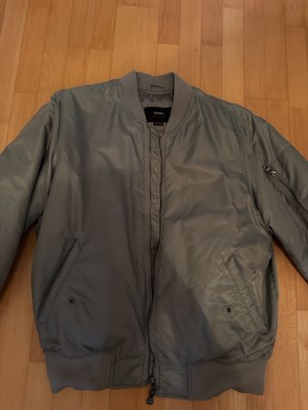 Bomberjacke Pull and Bear grau Grösse L guter Zustand