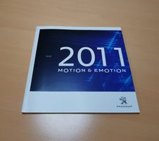 PEUGEOT Katalog 2011 vom Autosalon Genf