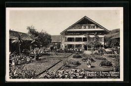 Eggiwil, Gasthof zum Löwen - Gartenansi