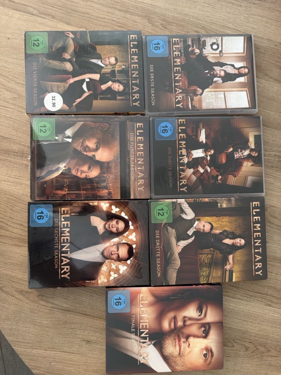 Tutti i DVDs: Elementary Komplette Serie DVD – Nuovo (secondo la descrizione) da Hagendorn venduto da masterchieff